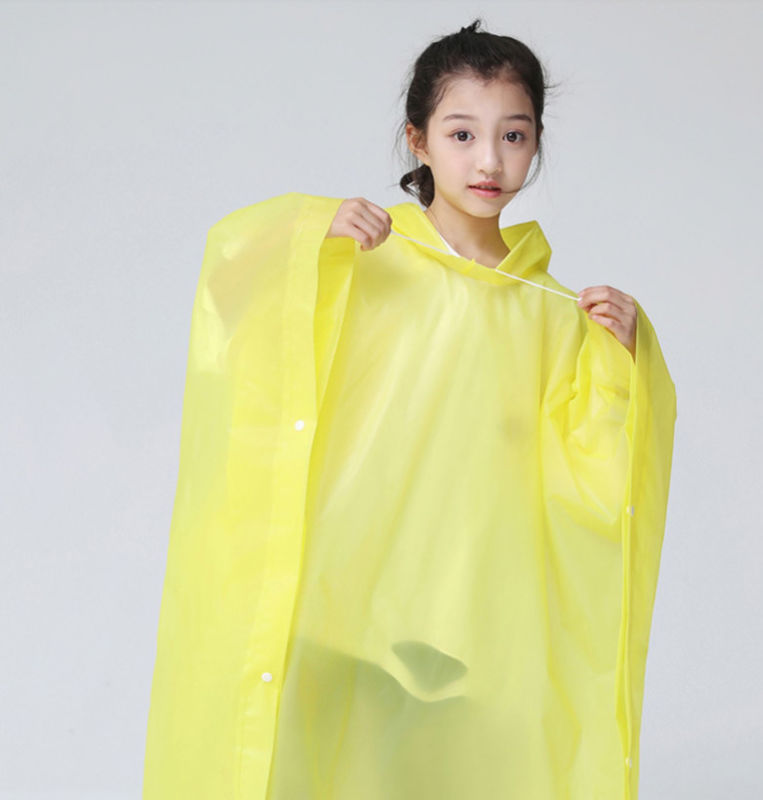 Children ' S Raincoats Translucent TPU Fabric
